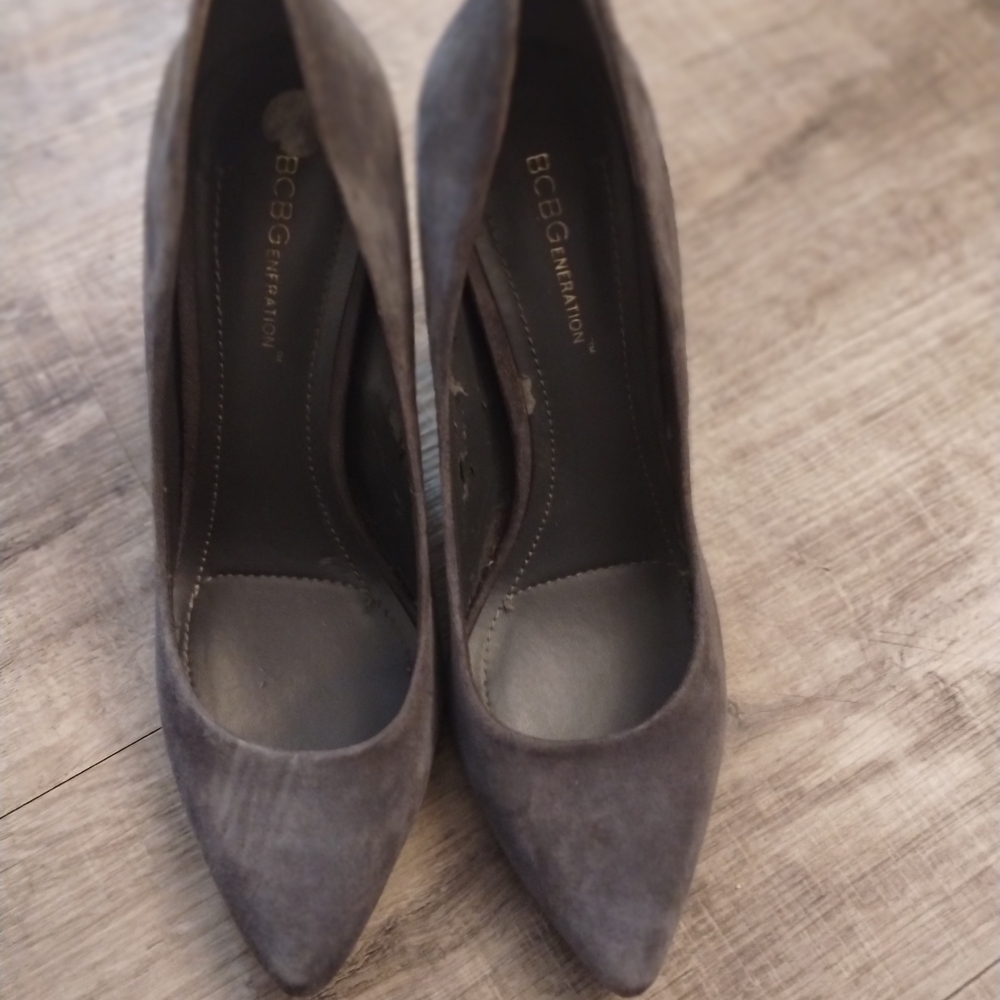 BCBGeneration Women's Gray Pumps